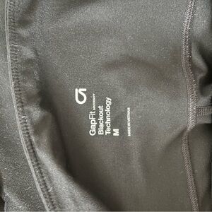 2 pairs GAP Maternity Black Leggings - size medium